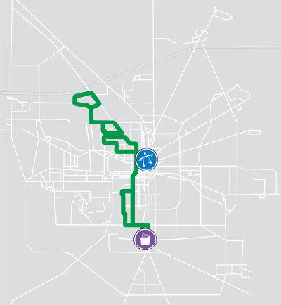 Moss Route Mini Map